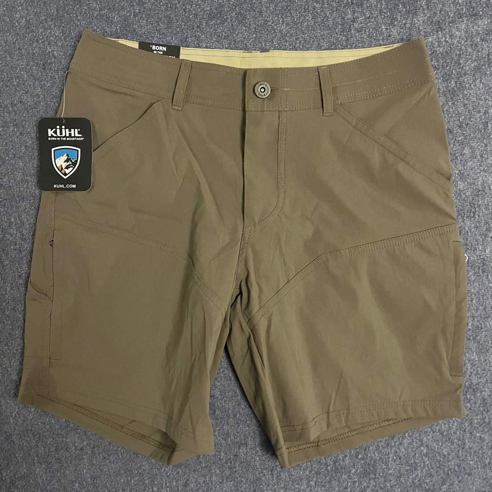 Kuhl Renegade Short 8 Inch Inseam Khaki Brown Mens 31 Outdoor Hiking 5121